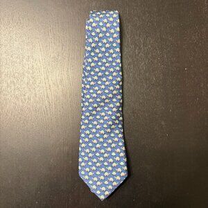 Vineyard Vines Boys Tie Blue Turtles